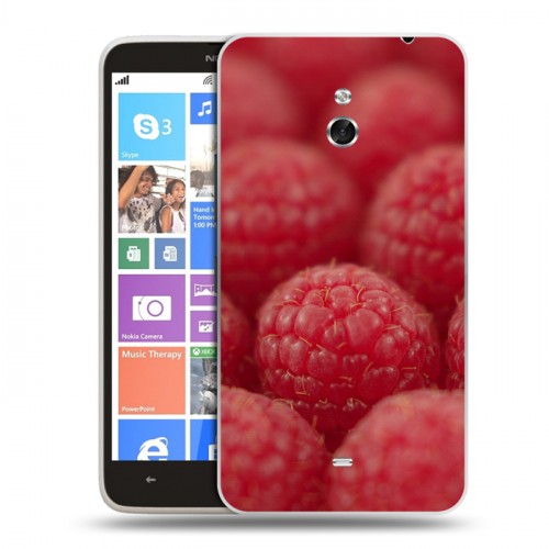 Дизайнерский пластиковый чехол для Nokia Lumia 1320 Малина