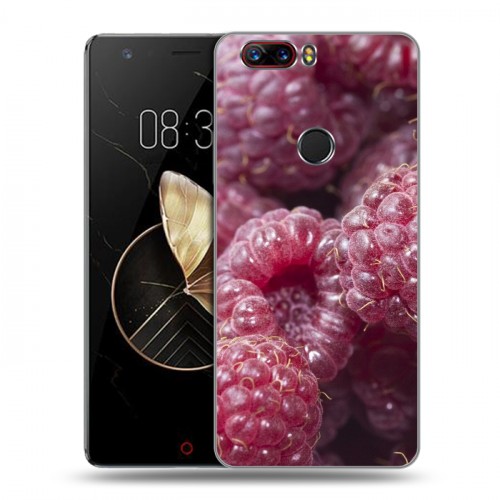 Дизайнерский пластиковый чехол для ZTE Nubia Z17 Малина