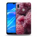 Дизайнерский пластиковый чехол для Huawei Y6 (2019) Малина