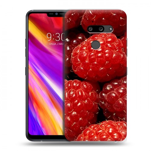 Дизайнерский пластиковый чехол для LG G8 ThinQ Малина