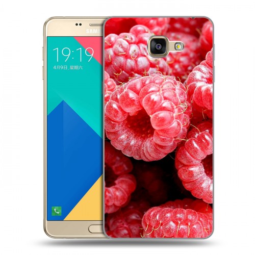 Дизайнерский силиконовый чехол для Samsung Galaxy A9 Малина