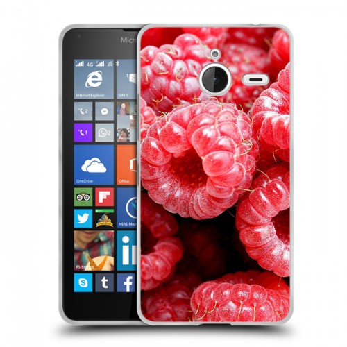 Дизайнерский пластиковый чехол для Microsoft Lumia 640 XL Малина