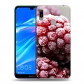 Дизайнерский пластиковый чехол для Huawei Y6 (2019) Малина