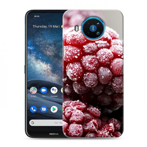 Дизайнерский силиконовый чехол для Nokia 8.3 Малина