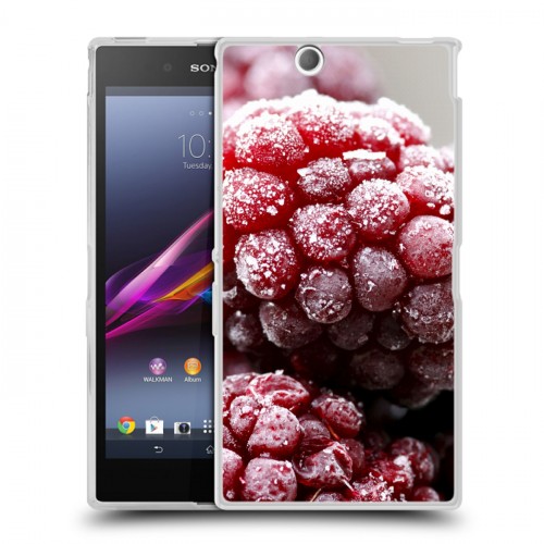 Дизайнерский пластиковый чехол для Sony Xperia Z Ultra  Малина