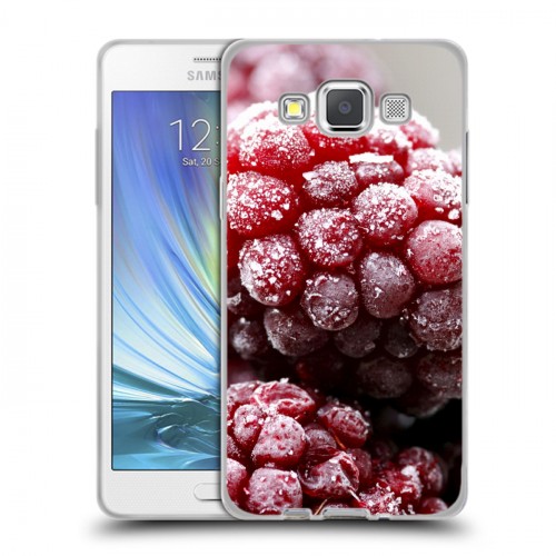 Дизайнерский пластиковый чехол для Samsung Galaxy A5 Малина
