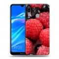 Дизайнерский пластиковый чехол для Huawei Y6 (2019) Малина