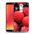 Дизайнерский пластиковый чехол для LG Optimus G2 Малина