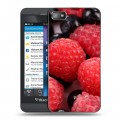 Дизайнерский пластиковый чехол для BlackBerry Z10 Малина