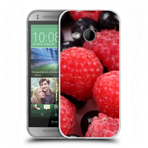 Дизайнерский пластиковый чехол для HTC One mini 2 Малина
