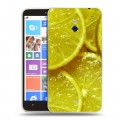 Дизайнерский пластиковый чехол для Nokia Lumia 1320 Лимон