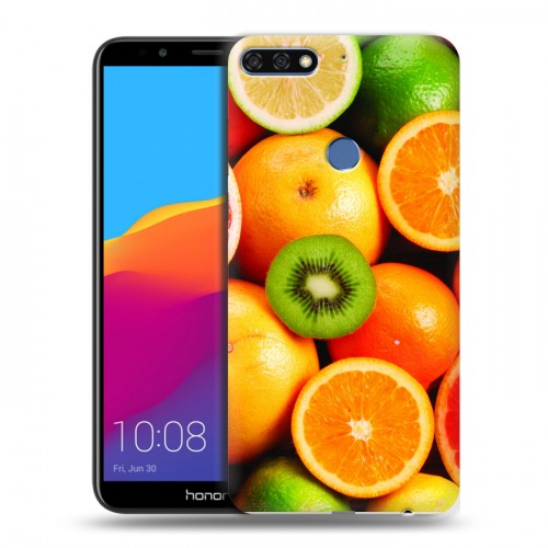 Дизайнерский пластиковый чехол для Huawei Honor 7C Pro Лимон