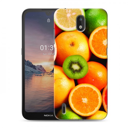 Дизайнерский силиконовый чехол для Nokia 1.3 Лимон