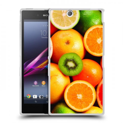 Дизайнерский пластиковый чехол для Sony Xperia Z Ultra  Лимон