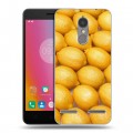 Дизайнерский пластиковый чехол для Lenovo K6 Лимон