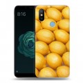 Дизайнерский силиконовый чехол для Xiaomi Mi A2 Лимон