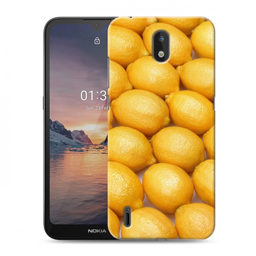 Дизайнерский силиконовый чехол для Nokia 1.3 Лимон