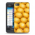 Дизайнерский пластиковый чехол для BlackBerry Z10 Лимон