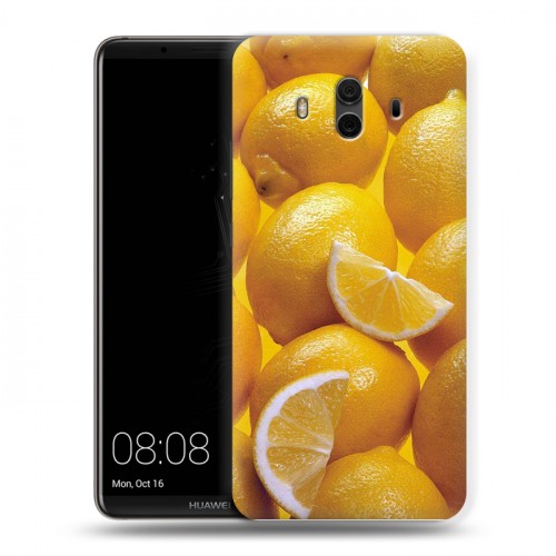 Дизайнерский пластиковый чехол для Huawei Mate 10 Лимон