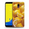 Дизайнерский пластиковый чехол для Samsung Galaxy J6 Лимон