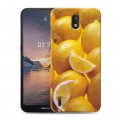 Дизайнерский силиконовый чехол для Nokia 1.3 Лимон