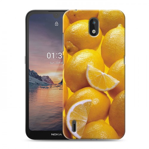 Дизайнерский силиконовый чехол для Nokia 1.3 Лимон