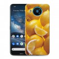 Дизайнерский силиконовый чехол для Nokia 8.3 Лимон