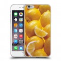 Дизайнерский силиконовый чехол для Iphone 6 Plus/6s Plus Лимон