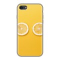Дизайнерский силиконовый чехол для Iphone 7 Лимон