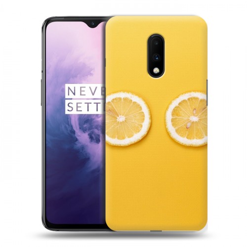 Дизайнерский пластиковый чехол для OnePlus 7 Лимон