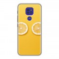 Дизайнерский силиконовый чехол для Motorola Moto G9 Play Лимон