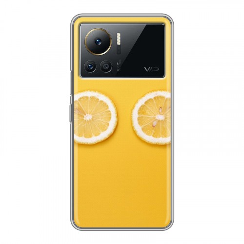 Дизайнерский силиконовый чехол для Infinix Note 12 VIP Лимон