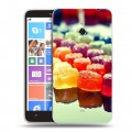 Дизайнерский пластиковый чехол для Nokia Lumia 1320 Мармелад