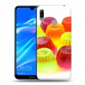 Дизайнерский пластиковый чехол для Huawei Y6 (2019) Мармелад