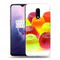 Дизайнерский пластиковый чехол для OnePlus 7 Мармелад