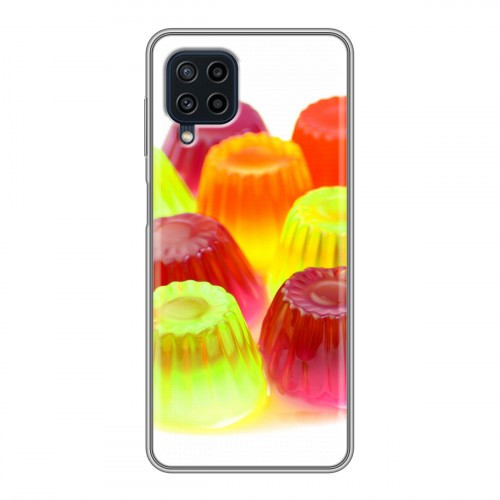 Дизайнерский пластиковый чехол для Samsung Galaxy A22 Мармелад