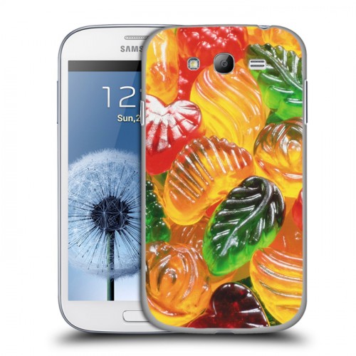 Дизайнерский пластиковый чехол для Samsung Galaxy Grand Мармелад