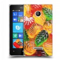 Дизайнерский пластиковый чехол для Microsoft Lumia 435 Мармелад