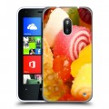 Дизайнерский пластиковый чехол для Nokia Lumia 620 Мармелад