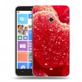 Дизайнерский пластиковый чехол для Nokia Lumia 1320 Мармелад