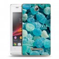 Дизайнерский пластиковый чехол для Sony Xperia E Мармелад