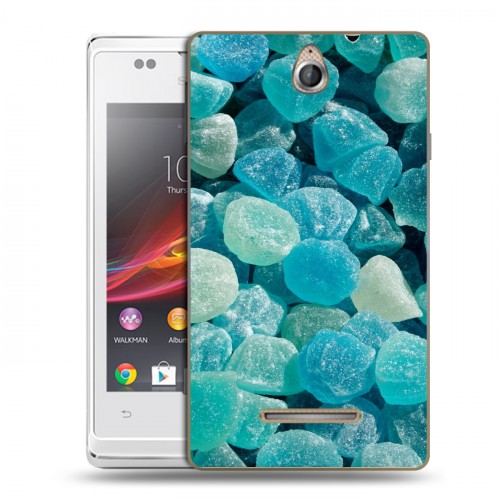 Дизайнерский пластиковый чехол для Sony Xperia E Мармелад