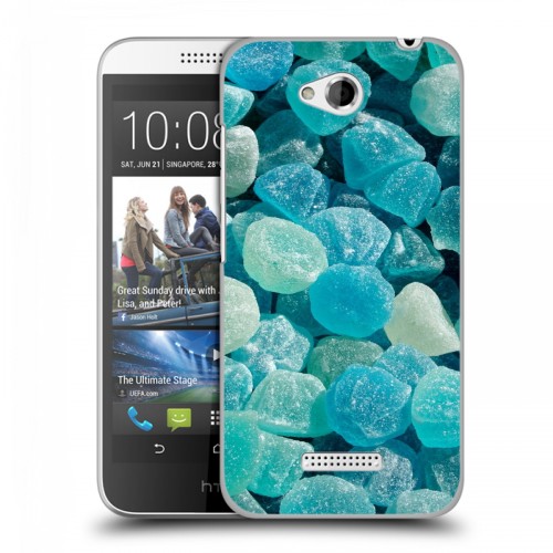 Дизайнерский пластиковый чехол для HTC Desire 616 Мармелад