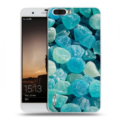 Дизайнерский пластиковый чехол для Huawei Honor 6 Plus Мармелад