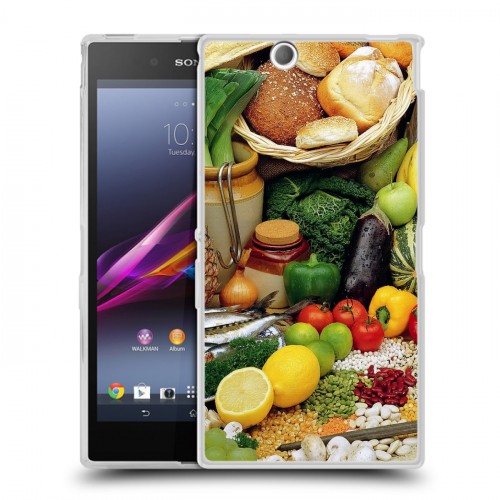 Дизайнерский пластиковый чехол для Sony Xperia Z Ultra  Овощи