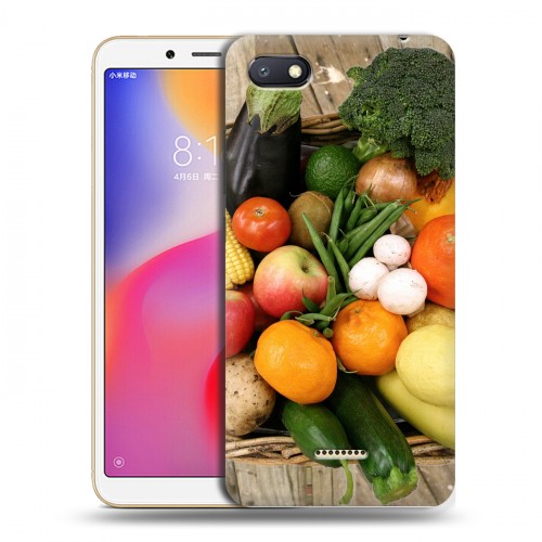 Дизайнерский пластиковый чехол для Xiaomi RedMi 6A Овощи