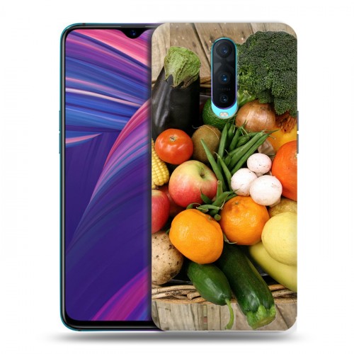 Дизайнерский пластиковый чехол для OPPO RX17 Pro Овощи