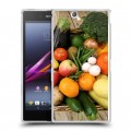 Дизайнерский пластиковый чехол для Sony Xperia Z Ultra  Овощи