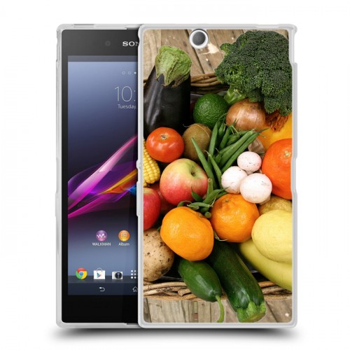 Дизайнерский пластиковый чехол для Sony Xperia Z Ultra  Овощи