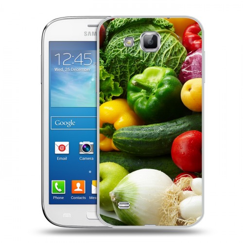 Дизайнерский пластиковый чехол для Samsung Galaxy Premier Овощи